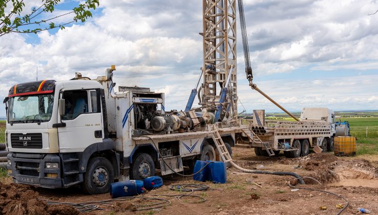DİSKİ’nin kırsal mahalleleri kapsayan içme suyu yatırımında ilk sondajlar açıldı