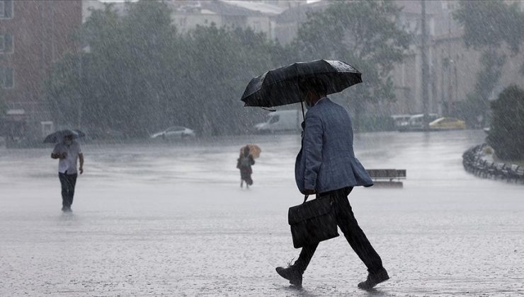 Meteorolojiden 5 il için kuvvetli sağanak ve fırtına uyarısı